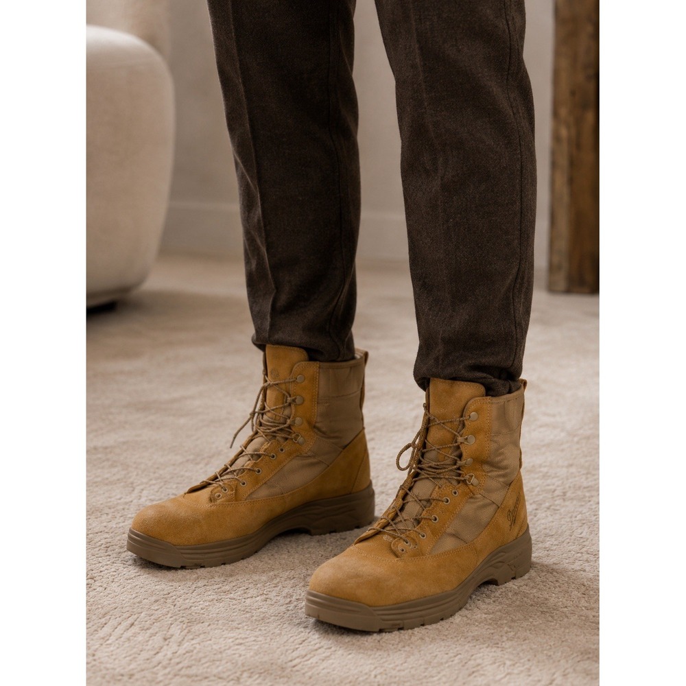 Danner Reckoning STF Mens Coyote HOT SAFE TO FLY MILITARY COYOTE BOOTS 53227